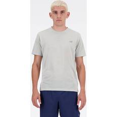New Balance T-shirts New Balance Men's Athletics T-Shirt in Grey Poly Knit