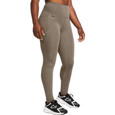 Marrón - Mujer Medias Under Armour Motion Full-Length Leggings - Taupe Dusk/Black - Female