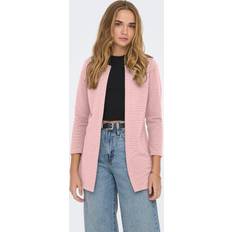 Pink - Women Cardigans Only Long Loose Cardigan