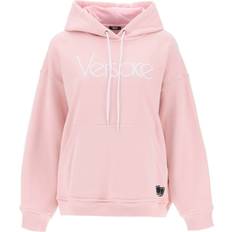 Versace Clothing Versace Hoodie with 1978 Re-Edition Logo - Pink