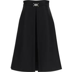 Versace Dresses Versace Sleeveless A-line Dress with Placket Pleats - 40