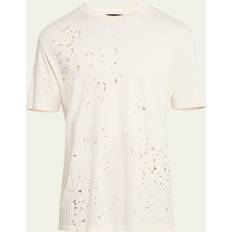 Amiri T-shirts Amiri Washed Shotgun T-shirt cream_tan