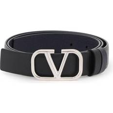 Valentino Garavani Leather Vlogo Signature Reversible Belt