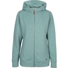 Hoodies - Turquoise Jumpers Trespass Womens Zip Up Hoodie Winnie Blue