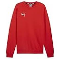 Puma Herren, Pullover, teamGOAL Casuals Crew Neck Sweat, Rot, 3XL