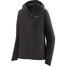 Patagonia Överdelar på rea Patagonia Damen CrossStrata R1 Hoodie Jacke schwarz