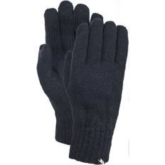 Trespass Vêtements Trespass Mens Bargo Knitted Gloves - Noir