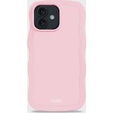 Holdit Apple iPhone 12 Mobilskal Holdit Phone Case Wavy Pink iPhone 12 Pro