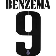 Real 2022-23 Madrid Benzema #9 CL Home Name Set *BNIB*