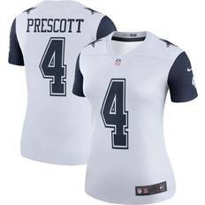 Nike Dak Prescott Dallas Cowboys Women's White Legend Player Performance Top