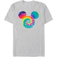 Fifth Sun Disney Men's Tie Dye Graphic T-Shirt, Silver