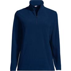 Lands' End Women Outerwear Lands' End Women Petite Fleece Quarter Zip Pullover