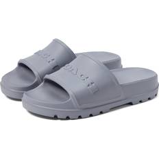 Multicolored Slides Coach Jesse Slide Grey Blue Women's Shoes Multi