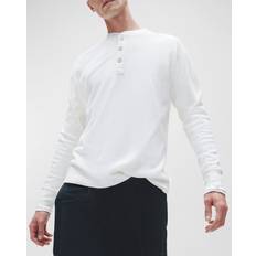 Rag & Bone Lightweight Waffle Henley Ivory