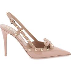 Valentino Garavani Escarpins et Talons Valentino Garavani Rockstud Bow Slingback Pumps