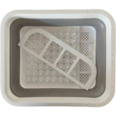 1pc Portable Collapsible Dish Rack for Kitchen Easy to Clean Dry