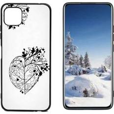 Compatible with Boost Mobile Celero 5G Phone Case Heart Case Silicone Protective for Teen Girl Boy Case for Boost Mobile Celero 5G