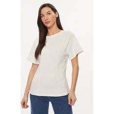 United Colors of Benetton T-shirt Femme 3BL0D106A - Écru