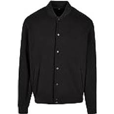 Build Your Brand Herren Heavy Tonal College Jacket Jacke, Black