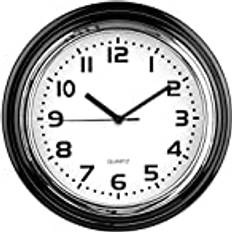 Pink Wall Clocks Premier Housewares Chrome Finish Wall Clock