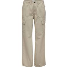 Only Onlmalfy Cargo Pant - Silver