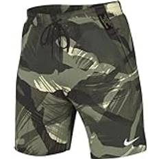 Nike Form Dri-FIT 9" Versatile Shorts Herren 386 oil green/velvet brown/white Grün