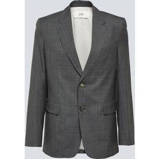 Wool Blazers Ami Paris Blazer aus Schurwolle Grau