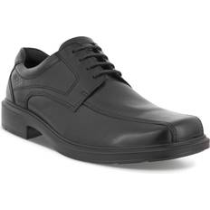 ecco Men's Helsinki Classic Lace-up Bike Toe Shoe Leather Black
