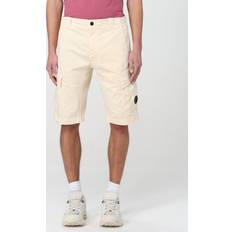 Yellow Shorts C.P. Company Stretch Sateen cargo shorts pistachio_shell