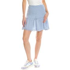 Rayon Rokken Stellah Smocked Mini Skirt