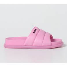 MSGM Msgm Kids sandals in quilted leather Pink