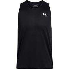 Under Armour Men's Tech Tank Black White