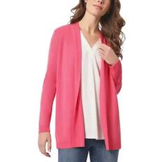 Jones New York Women's Icon Open-Front Cardigan Fresh Guava