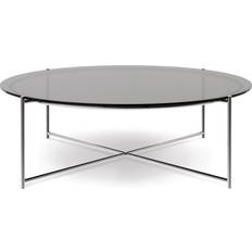 Chrome Coffee Tables Canora Grey Alnisa Cross Legs Coffee Table