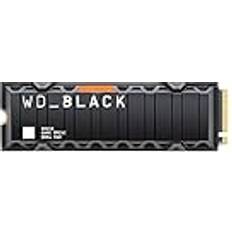 Western Digital WDS100T1XHE SSD med Kylfläns, Svart, 1 TB