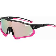 Polarized Man Cycling Sunglasses Black/Pink