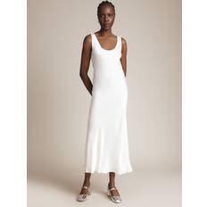 Canvas Dresses Ghost Palm Satin Slip Midi Dress
