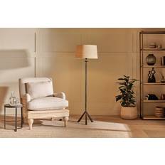 Nkuku Sahhil Metal Tripod Floor Lamp