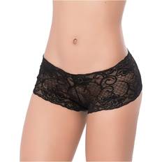 Mapale Black Lace Boyshort