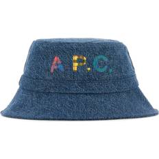 Denim Hats A.P.C. Denim Bob Mark Bucket Hat