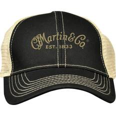 Clothing Martin Trucker Hat with Tan Mesh Black