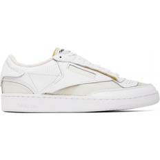 Maison Margiela Men Shoes Maison Margiela White & Yellow Reebok Classics Edition Memory Of Sneakers T1003 WHITE IT