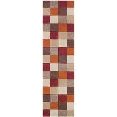Hashtag Home Melstone Orange/Brown/Gray Rug