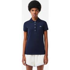 Lacoste L.12.D Slim Fit Jersey Polo Shirt Midnight Blue