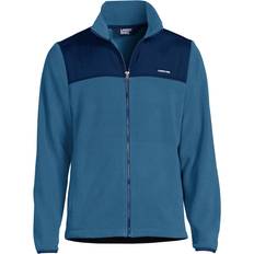 Lands' End Men Jackets Lands' End Men's Fleece Full Zip Jacket, Tall, Blue