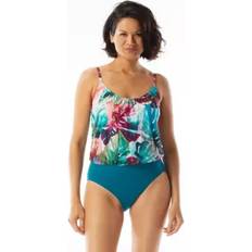 Coco Reef Women's Contours Amaris V-Neck One-Piece Swimsuit Multi