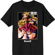 Clothing Dragon Ball Goku Super Saiyan Character Men’s Black T-Shirt-Medium