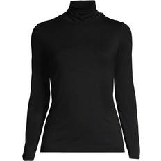 Lands' End Women Clothing Lands' End Women Petite Lightweight Fitted Long Sleeve Turtleneck