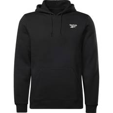 Reebok Men Tops Reebok Men's Identity Fleece Pullover Hoodie Black