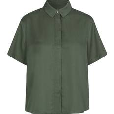 Samsøe Samsøe Mina SS Shirt - Dusty Olive